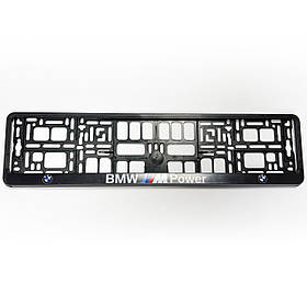 Рамка номерного знаку BMW (БМВ) M-POWER 1 штука