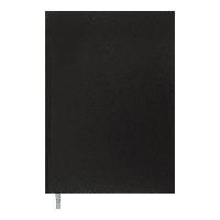 Книга обліку OPTIMAL 144 арк/кліт А4 чорна бум вініл