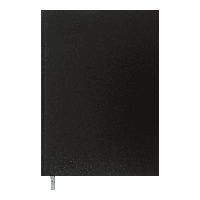 Книга обліку OPTIMAL 96 арк/кліт А4 чорна бум вініл