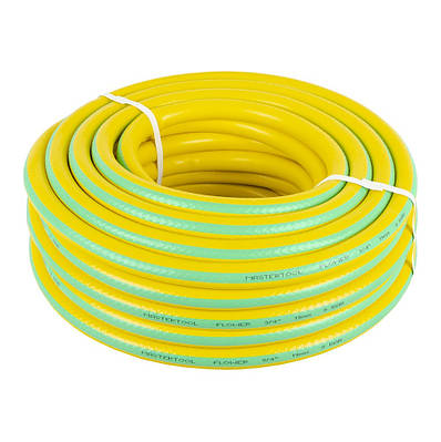 Шланг садовий "FLOWER" 3/4" 25 м для поливу жовтий