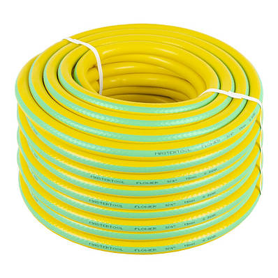 Шланг садовий "FLOWER" 3/4" 50 м для поливу жовтий