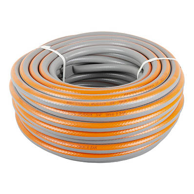 Шланг садовий "MURAVA" 3/4" 30 м для поливу помаранчево-сірий