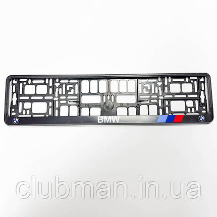 Рамка номерного знаку BMW BMW (БМВ) 1 штука, фото 1