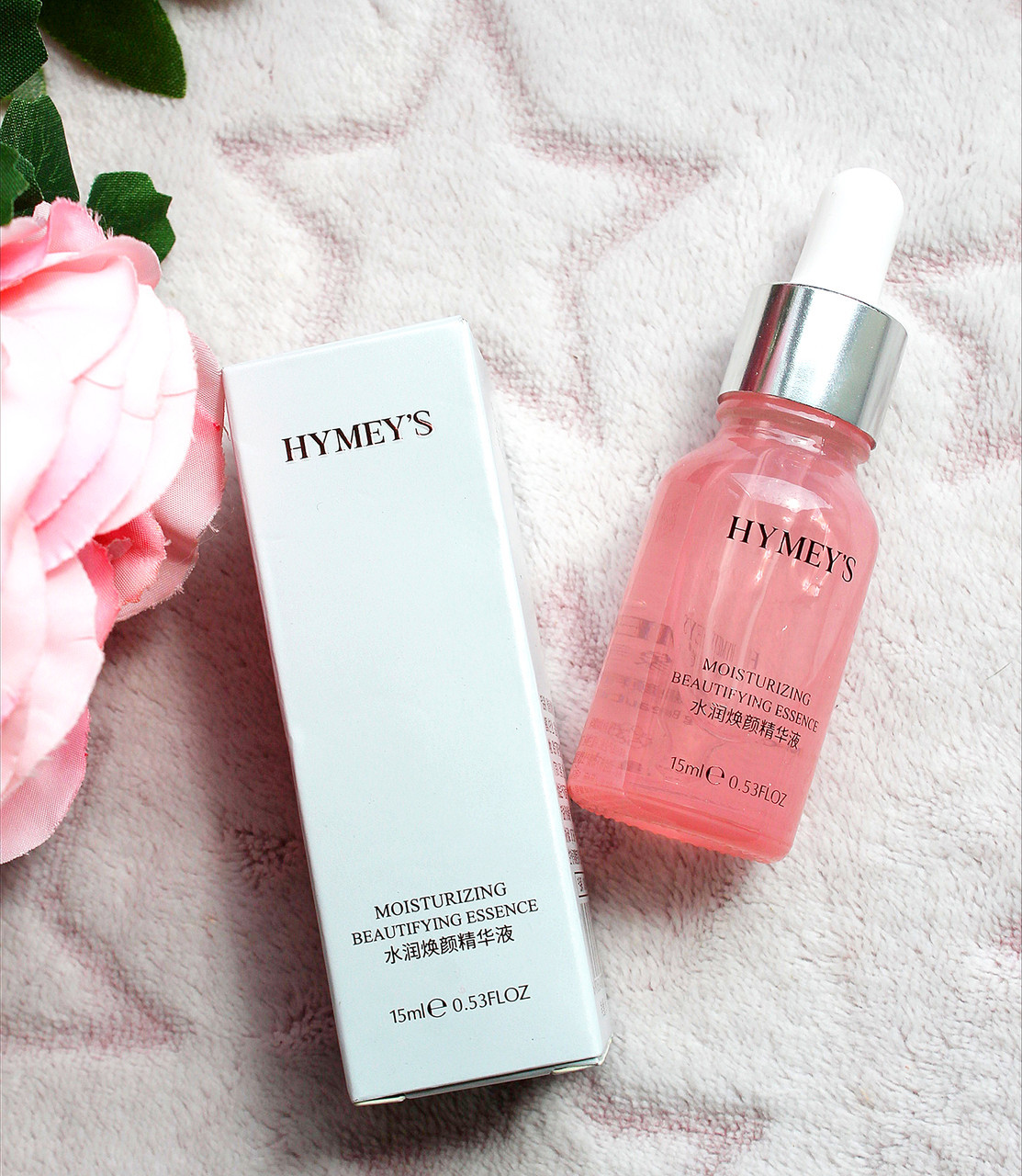 Сироватка для обличчя з екстрактом троянди Hymey's Moisturizing Rose Essence, 15 мл