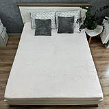 Велюрове простирадло на резинці 180*200*25 см, фото 8