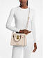 Жіноча шкіряна сумка Michael Kors Hamilton Small Leather Satchel ОРИГІНАЛ, фото 3