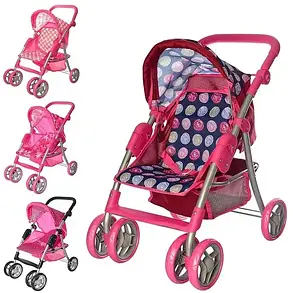 Дитяча іграшкова прогулянкова коляска Melogo 9352 для ляльок, фото 2