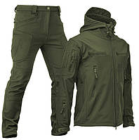 Костюм Розмір L Caiman S3 Soft Shell Софтшелл Олива
