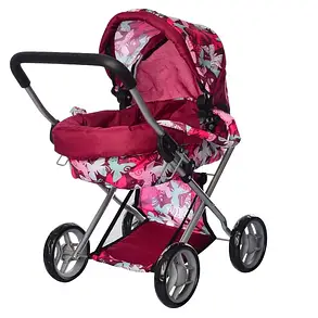 Дитячий іграшкова візочок для ляльки MELOGO 9369 зі знімним перенесенням, фото 3