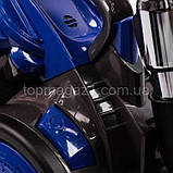 Колбовий пилосос CROWNBERG 2400 Вт зручний пилосос на 1,5 л з циклонним фільтром та 3 щітками, фото 3