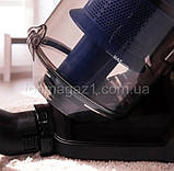 Колбовий пилосос CROWNBERG 2400 Вт зручний пилосос на 1,5 л з циклонним фільтром та 3 щітками, фото 4