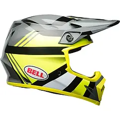 Шолом для мотокросу Bell MX-9 MIPS Gloss Hi-Viz Yellow/Black Marauder Large (59-60cm)