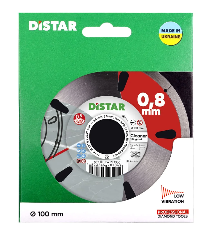 Диск алмазний DISTAR Cleaner 101,6 мм для чищення швів, фото 1