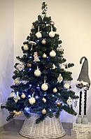 Підставка під ялинку в білому кольорі -75см