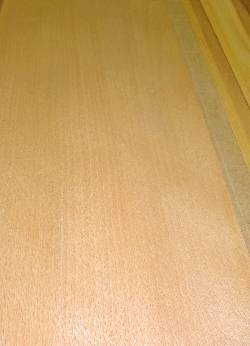 Столярна плита шпон Бук 13мм 2,5х1,25м 1 сторона, фото 1