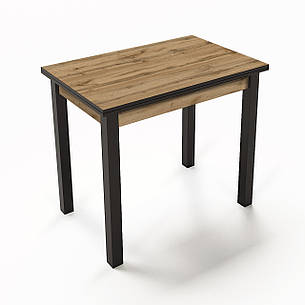 Стіл розкладний для маленької кухні Ажур Fusion Furniture, колір венге / дуб аппалачі, фото 1