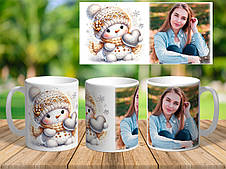 Кружка з фото Подарунок на новорічні свята код 7904