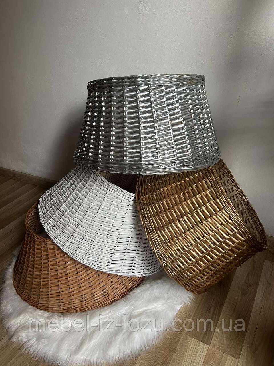 Підставка під ялинку в Срібному кольорі -65см, фото 1