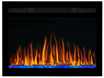 Електрокамін Вбудований ArtiFlame AF27WR Декоративний Електричний Камін з ефектом живого вогню