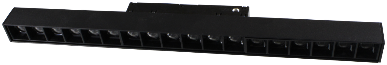 Магнітний трековий прожектор Lezard GS-18T LED 18Вт 4200К чорний, фото 1