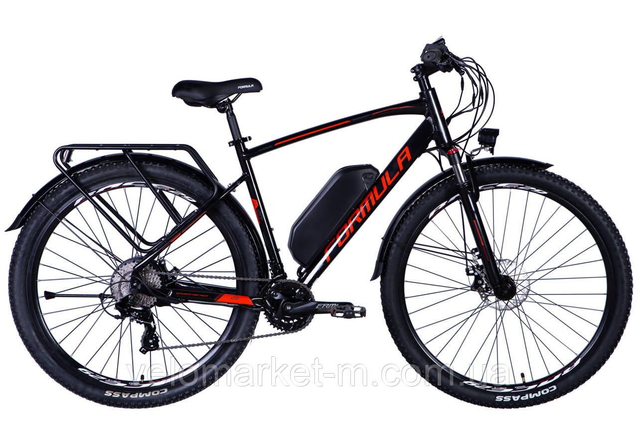 Велосипед з електроприводом 28" AL Formula eCURSOR MAN DD рама-20" 48B 12,5 А*ч 500Вт чорний 2024