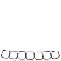 68607803AA Кільця решітки хром комплект (7 шт.) Jeep Compass 21-24