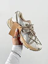 Кросівки Asics Gel Kahana TR V2 Cream Pure Silver Асікс Гель Кахана ТР В2 білі кеди текстиль шкіра демісезон унісекс, фото 5