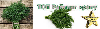 Найкращі сорти кропу
