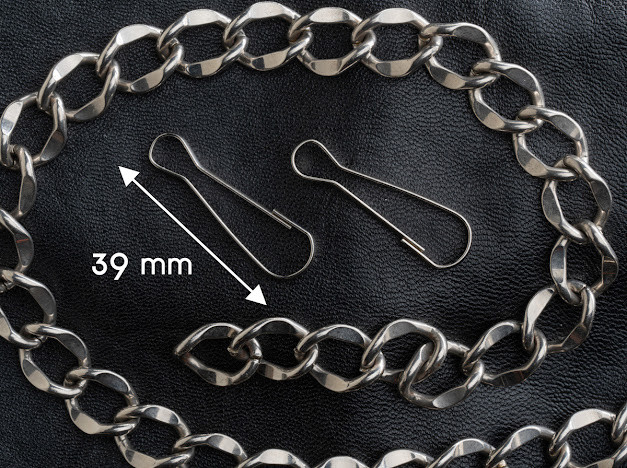 Карабін для ключів. 39мм, фото 1