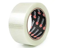 Скотч армований Polax клейка стрічка посилений скловолокном 50 мм х 25 м