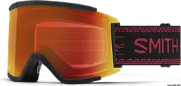 Гірськолижна маска Smith Squad XL AC ZEB Powel 2 линзы ChromaPop Everyday Red/ChromaPop Storm Rose Flash