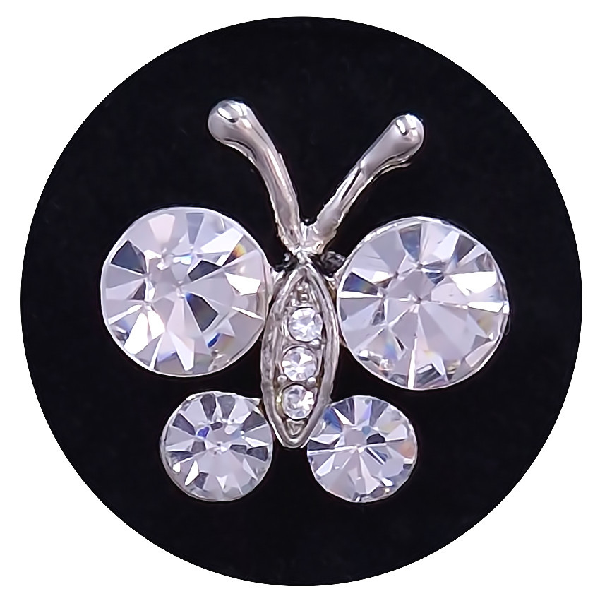 Пін Neoglory. Родій. Камені: циркон. Довжина: 17 мм. Ширина: 17 мм.