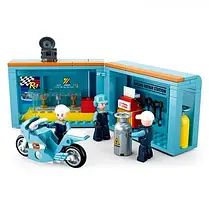 Конструктор Sluban M38-B0766 "Трейлер команди автогонщиків" 1044 деталей, фото 3