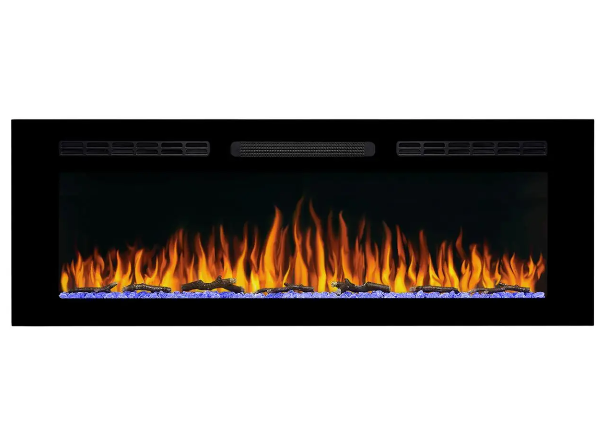 Електрокамін Вбудований ArtiFlame AF50WR Декоративний Електричний Камін з ефектом живого вогню