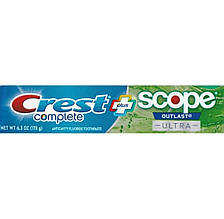 Зубна паста свіже дихання Crest Scope Outlast Toothpaste Ultra 178гр