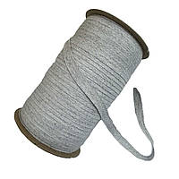 Тесьма кіперна х/б 10мм колір сірий (уп 100м)  6622-2111 ШР