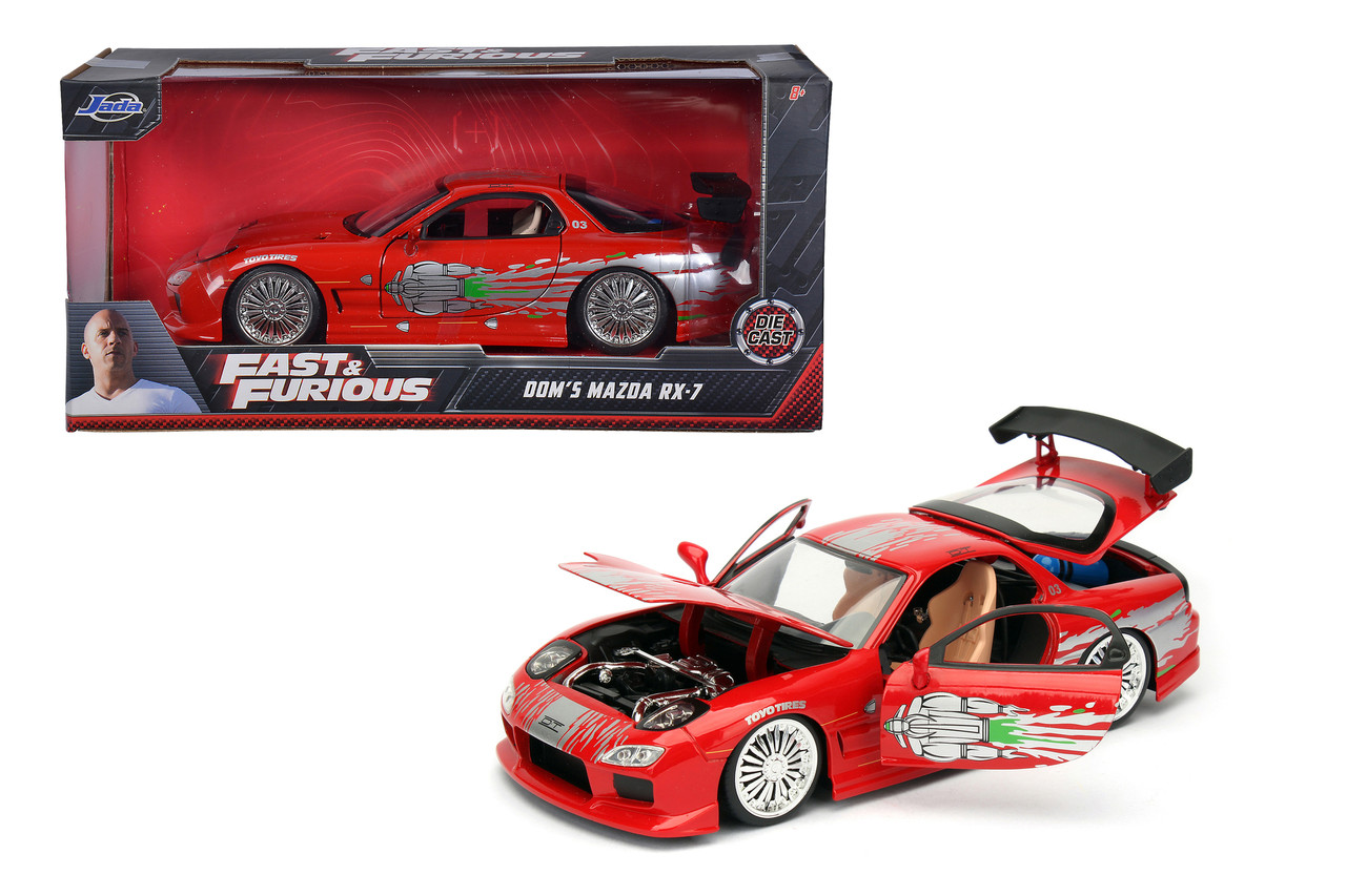 Машина металева Jаdа "Форсаж" Мазда RX-7 (1993), червона, масш. 1:24, 8+ (253203033)