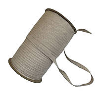 Тесьма кіперна х/б 10мм колір бежевий (уп 100м) 6622-2204 ШР