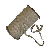 Тесьма кіперна х/б 10мм колір бежевий (уп 100м) 6622-2238 ШР