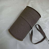 Тесьма кіперна х/б 10мм колір коричневий (уп 100м) 6622-2114 ШР