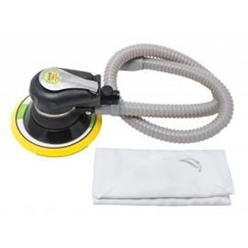 Пневмошлифмашинка орбітальна 10000об/хв (подушка 6") AmPro 12131 (Тайвань), фото 1