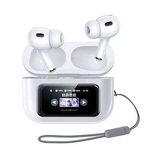 Навушники бездротові Remax CozyPods W30N з дисплеєм, шумопридушенням BT5.4 Білі