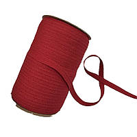 Тесьма кіперна х/б 10мм колір червоний (уп 100м) 6622-2128 ШР