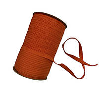 Тесьма кіперна х/б 10мм колір помаранчевий (уп 100м) 6622-2135 ШР