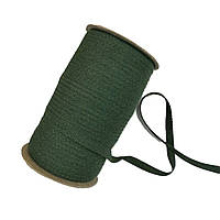 Тесьма кіперна х/б 10мм колір зелений (уп 100м) 6622-2351 ШР