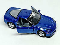 Машинка Kinsmart Chevrolet Corvette Z06 синя KT5320W-1