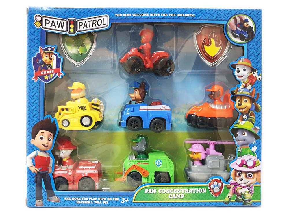 Ігровий набір машинок Щенячий патруль Paw patrol Kt, фото 1