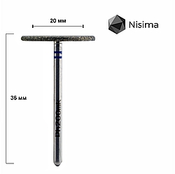 Алмазний педикюрний диск Nisima Ø 20 мм 150 гритів D_200mK