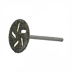 Алмазний педикюрний диск з отворами Nisima Ø 20 мм 80 гритів Dh200cK