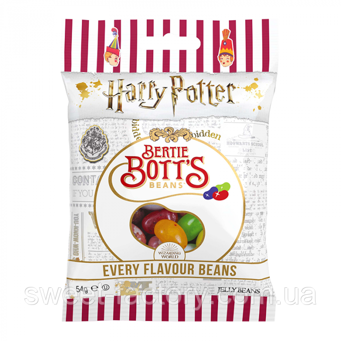 Жувальні боби Harry Potter Bertie Bott's Jelly Beans 54g, фото 1